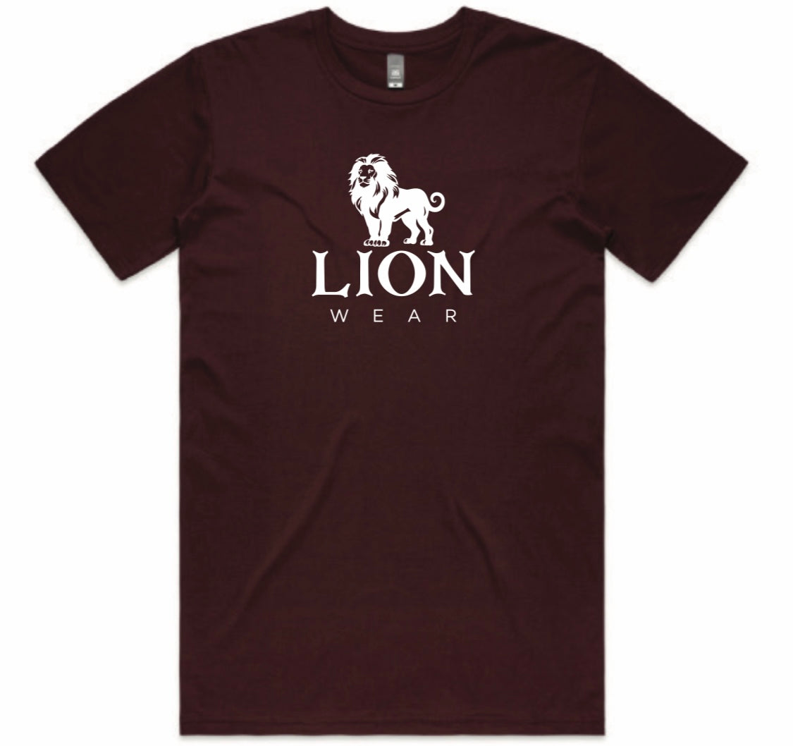 Lion Wear - Burgundy Staple